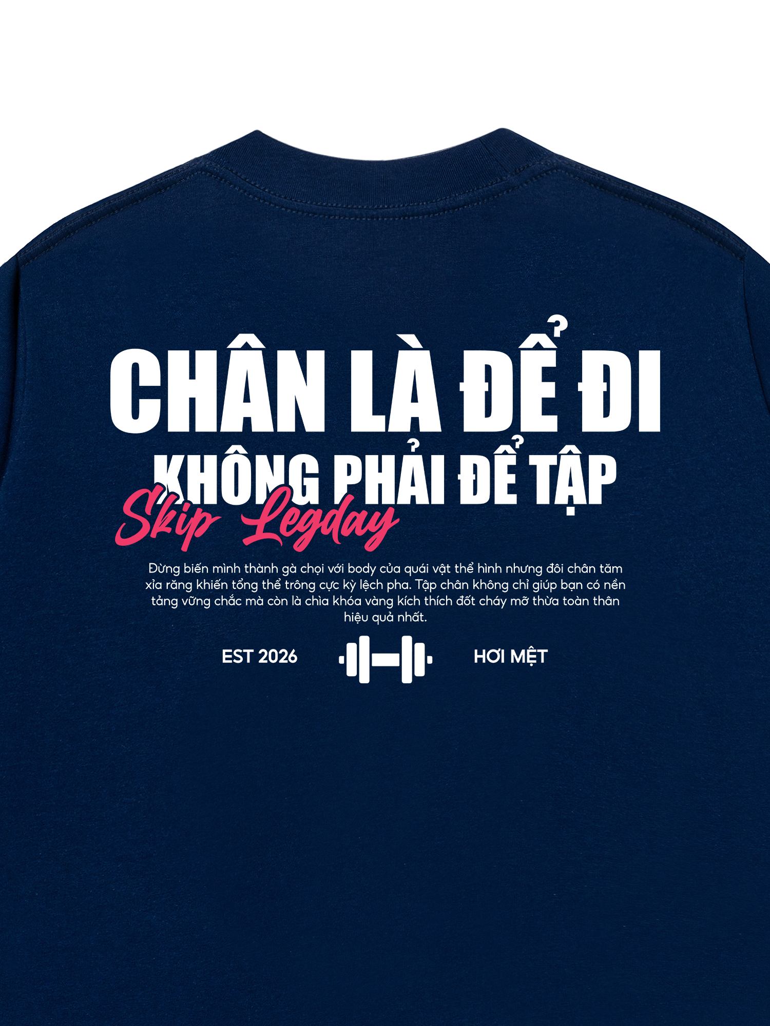 Áo Thun Relaxed Fit Chân Là Để Đi