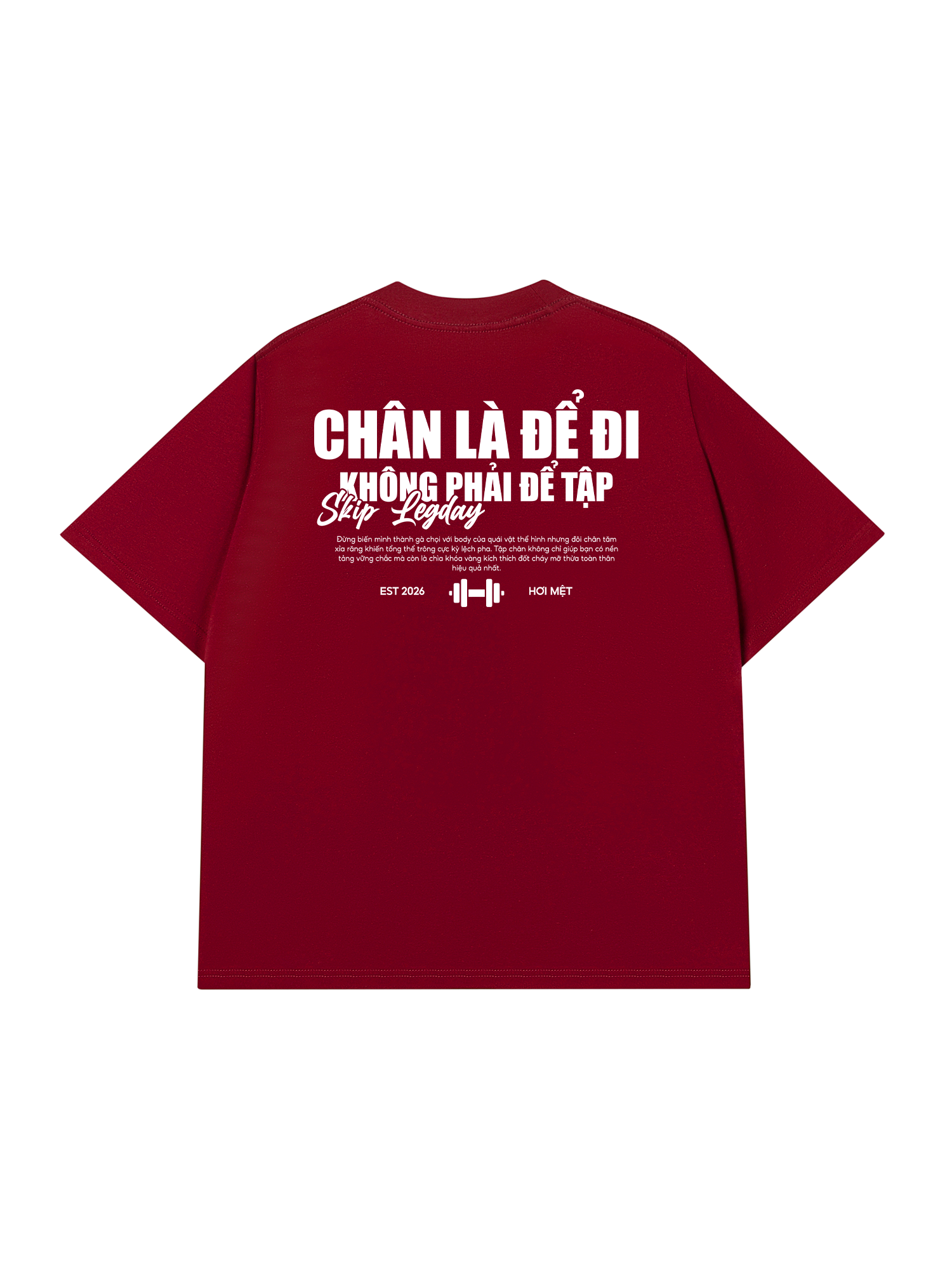 Áo Thun Relaxed Fit Chân Là Để Đi