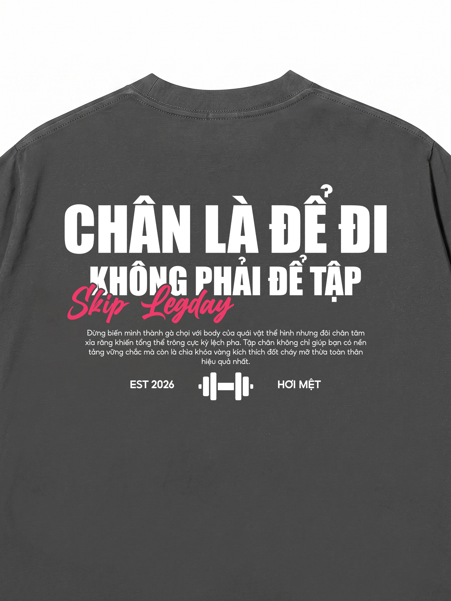 Áo Thun Relaxed Fit Chân Là Để Đi