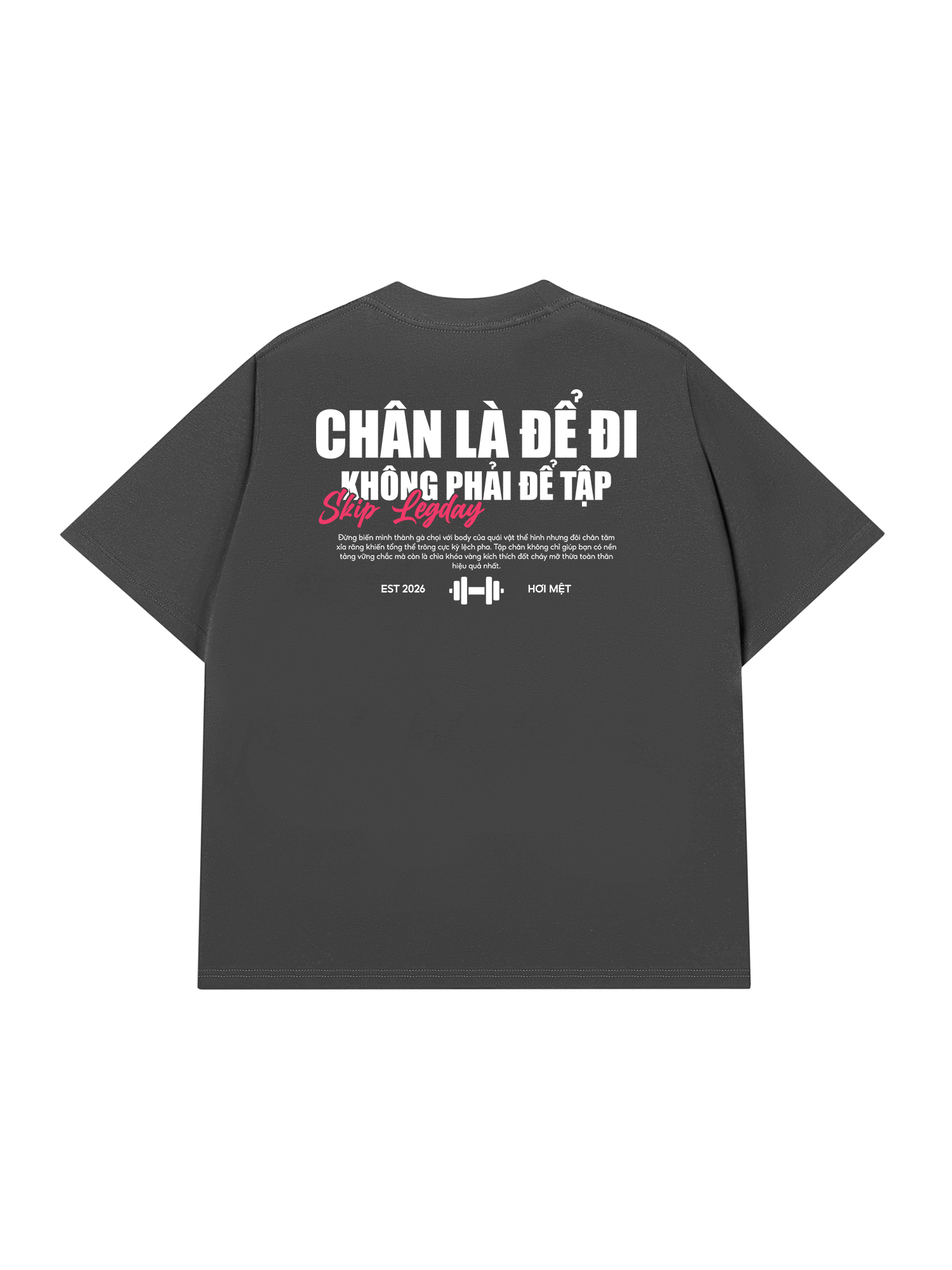 Áo Thun Relaxed Fit Chân Là Để Đi