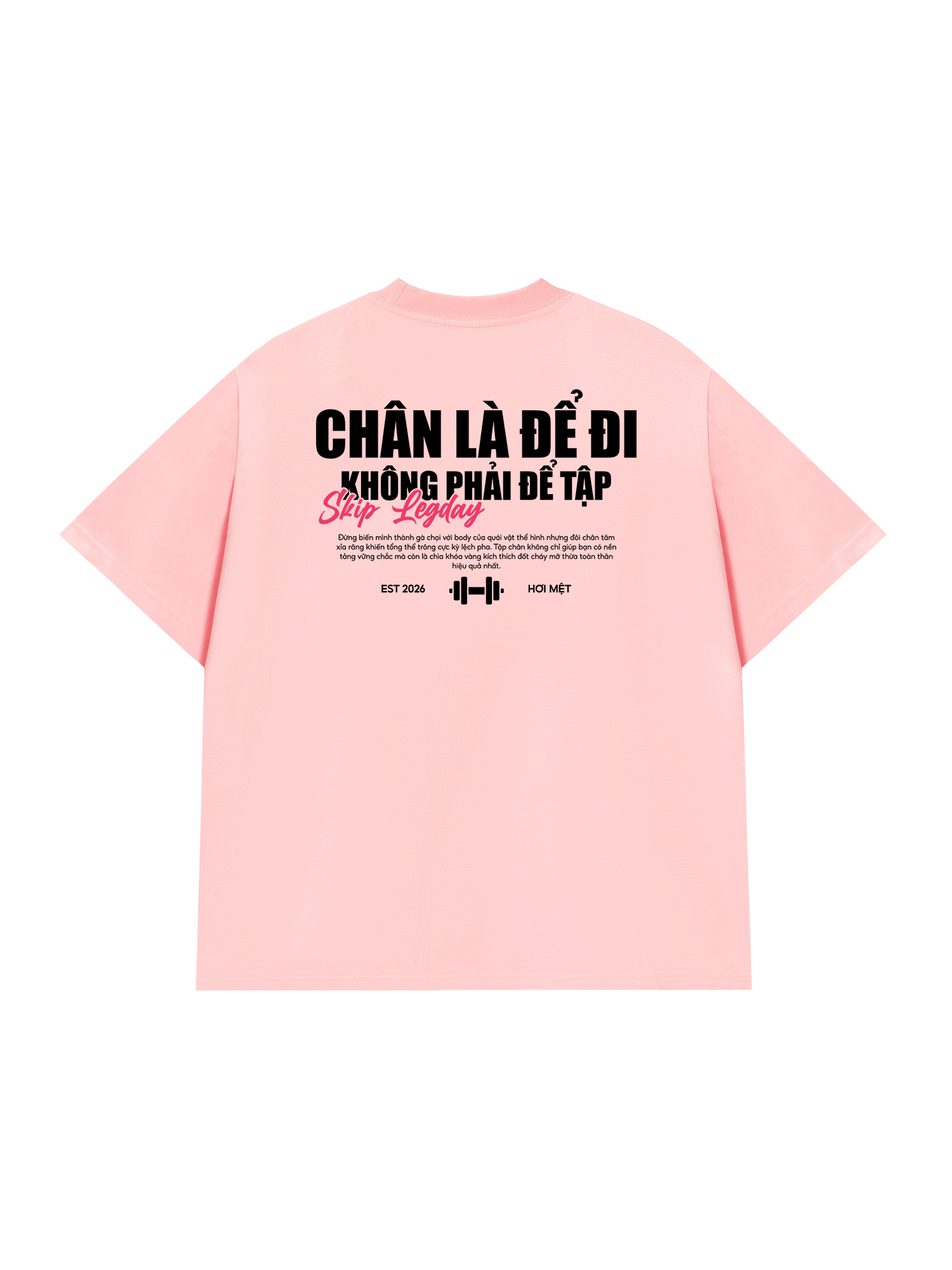 Áo Thun Relaxed Fit Chân Là Để Đi