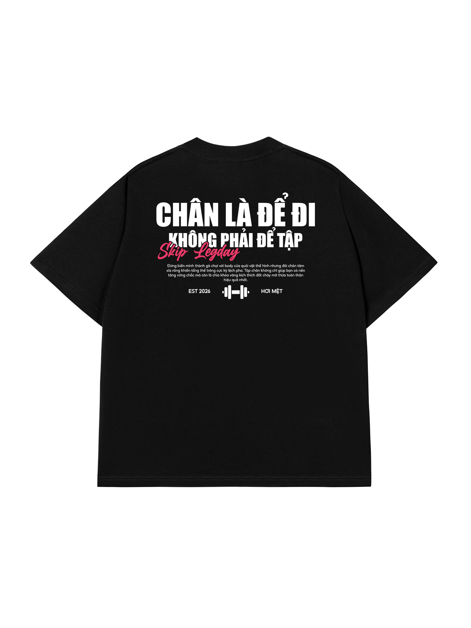 Áo Thun Relaxed Fit Chân Là Để Đi