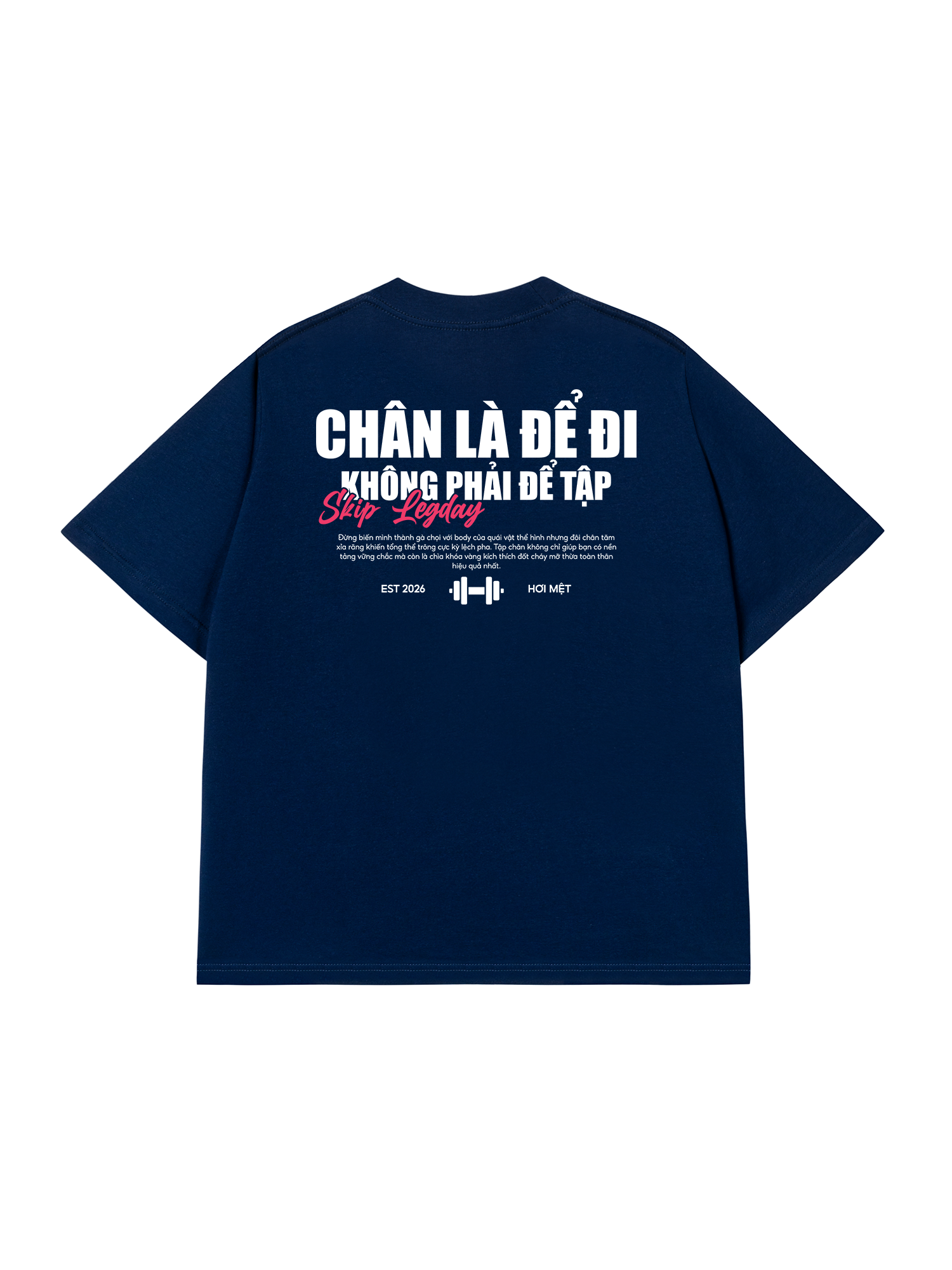 Áo Thun Relaxed Fit Chân Là Để Đi