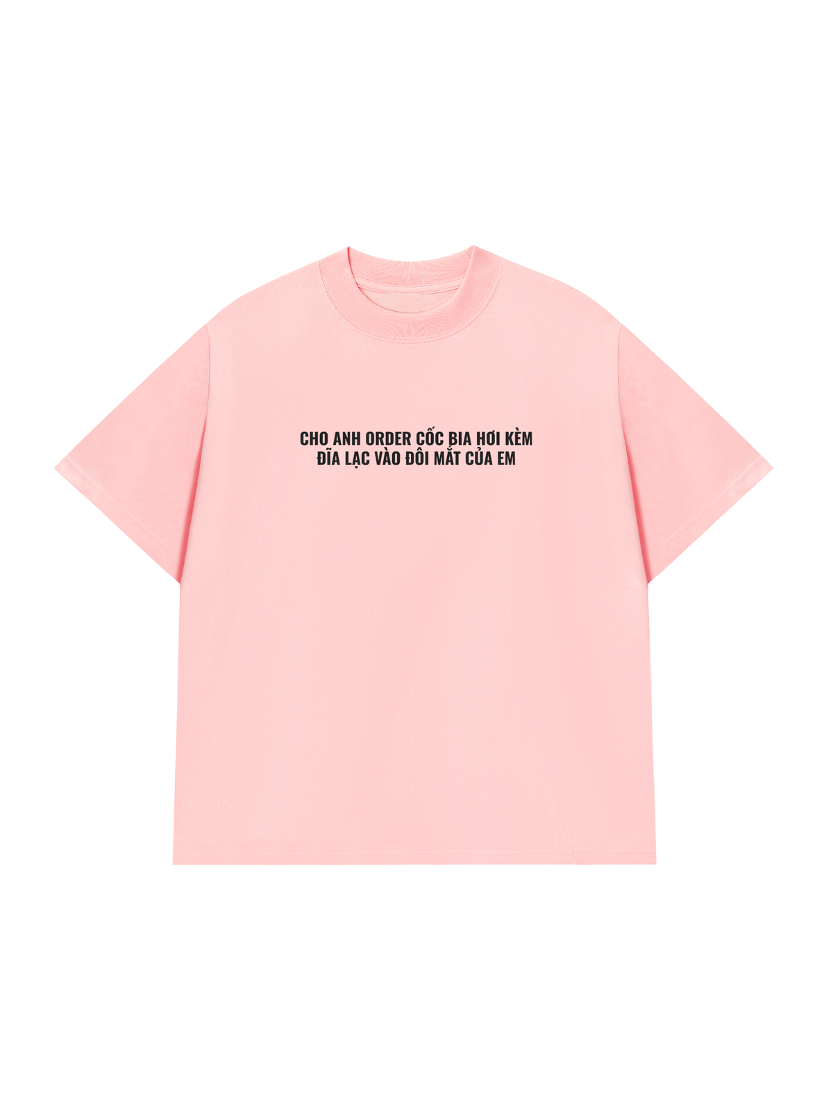 Áo Thun Relaxed Fit Cho Anh Order Cốc Bia