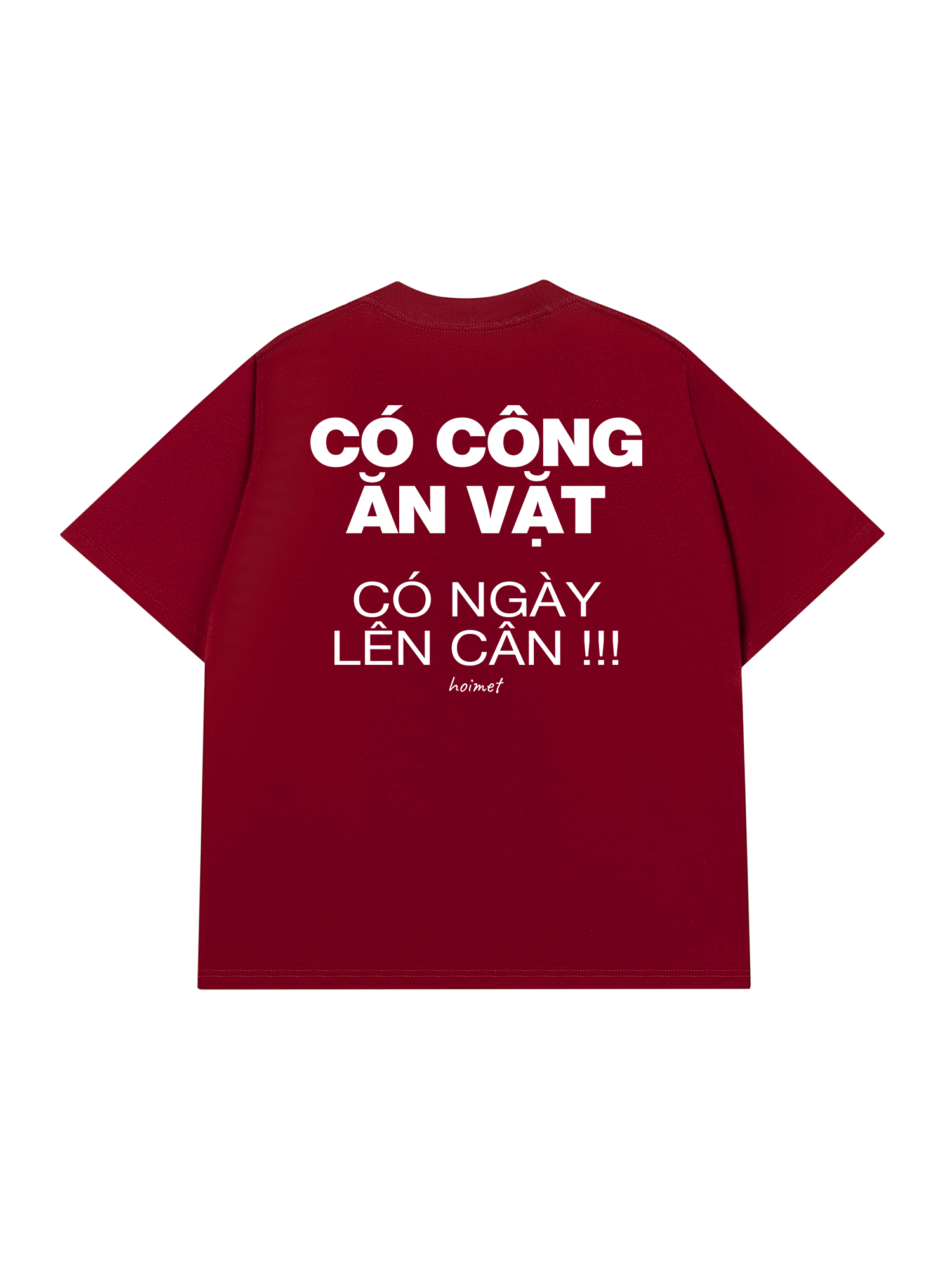 Áo Thun Relaxed Fit Có Công Ăn Vặt