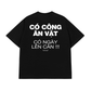 Áo Thun Relaxed Fit Có Công Ăn Vặt