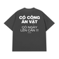 Áo Thun Relaxed Fit Có Công Ăn Vặt