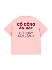 Áo Thun Relaxed Fit Có Công Ăn Vặt
