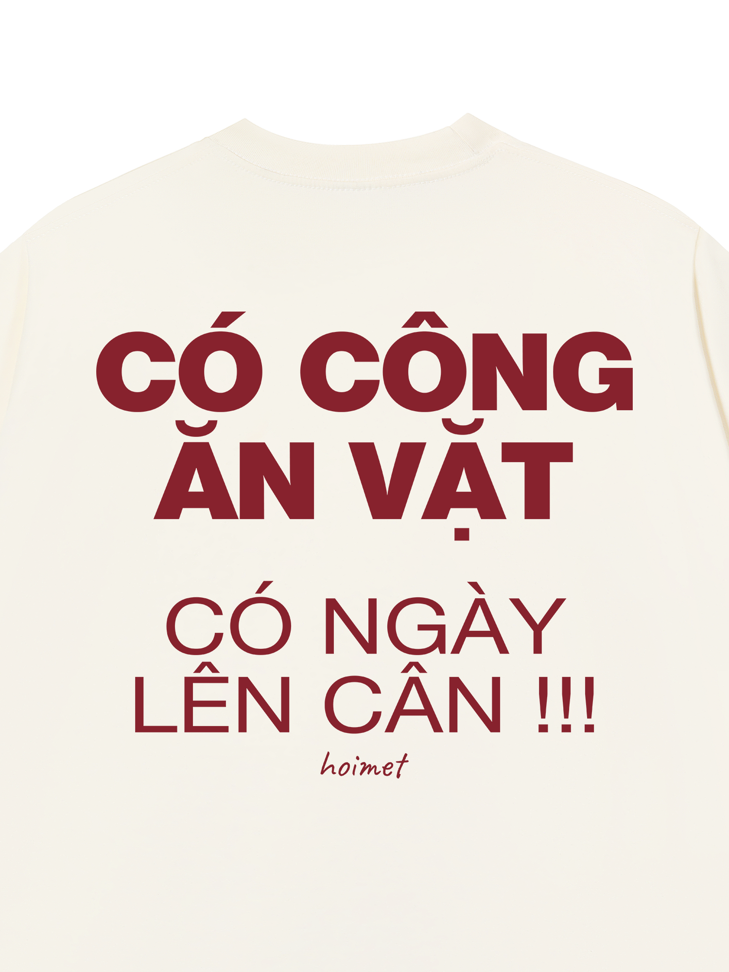 Áo Thun Relaxed Fit Có Công Ăn Vặt