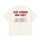 Áo Thun Relaxed Fit Có Công Ăn Vặt
