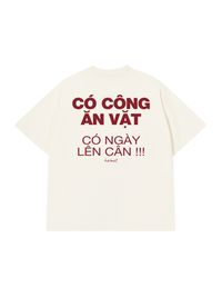 Áo Thun Relaxed Fit Có Công Ăn Vặt