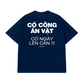 Áo Thun Relaxed Fit Có Công Ăn Vặt