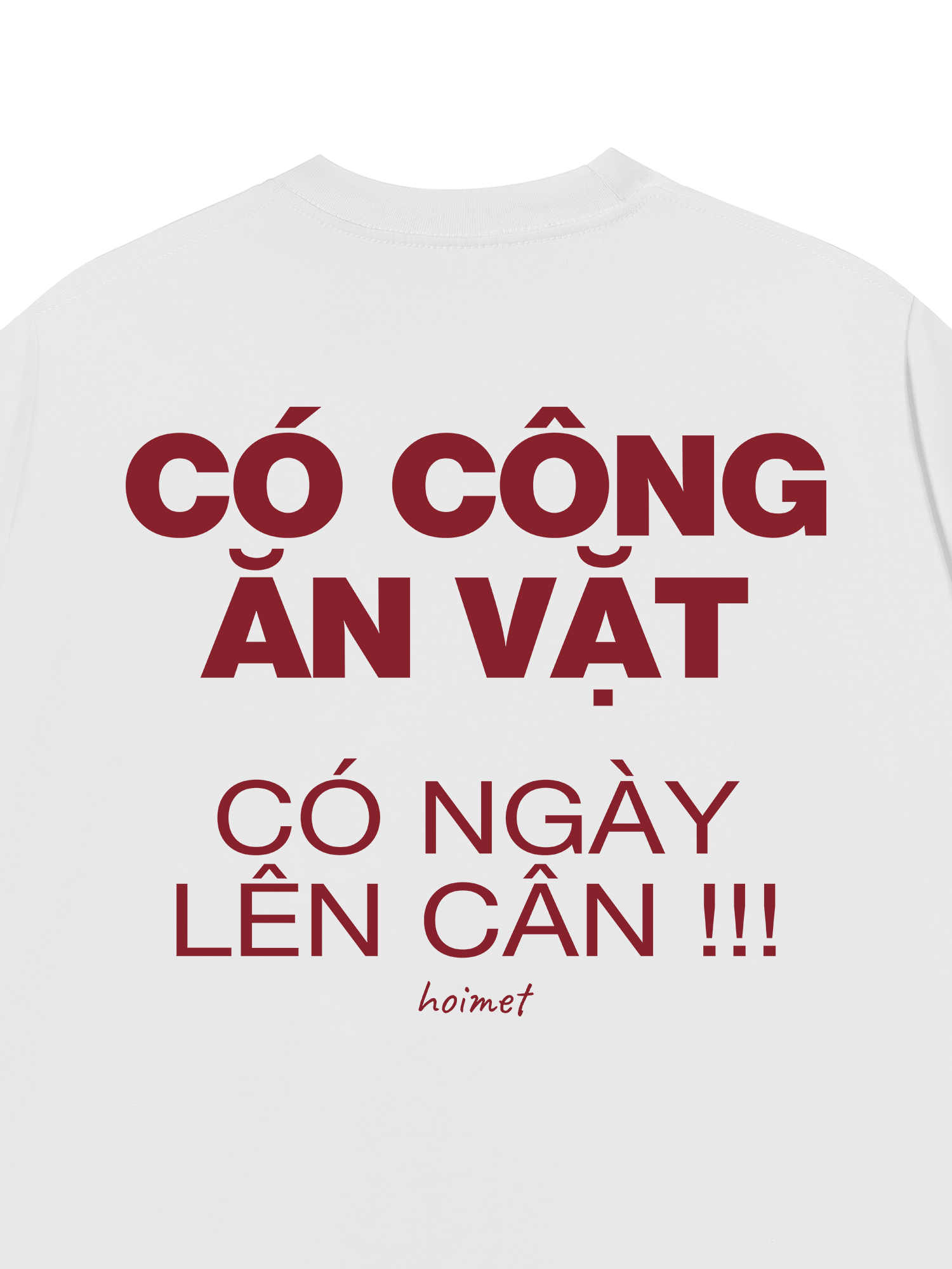 Áo Thun Relaxed Fit Có Công Ăn Vặt