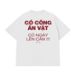 Áo Thun Relaxed Fit Có Công Ăn Vặt