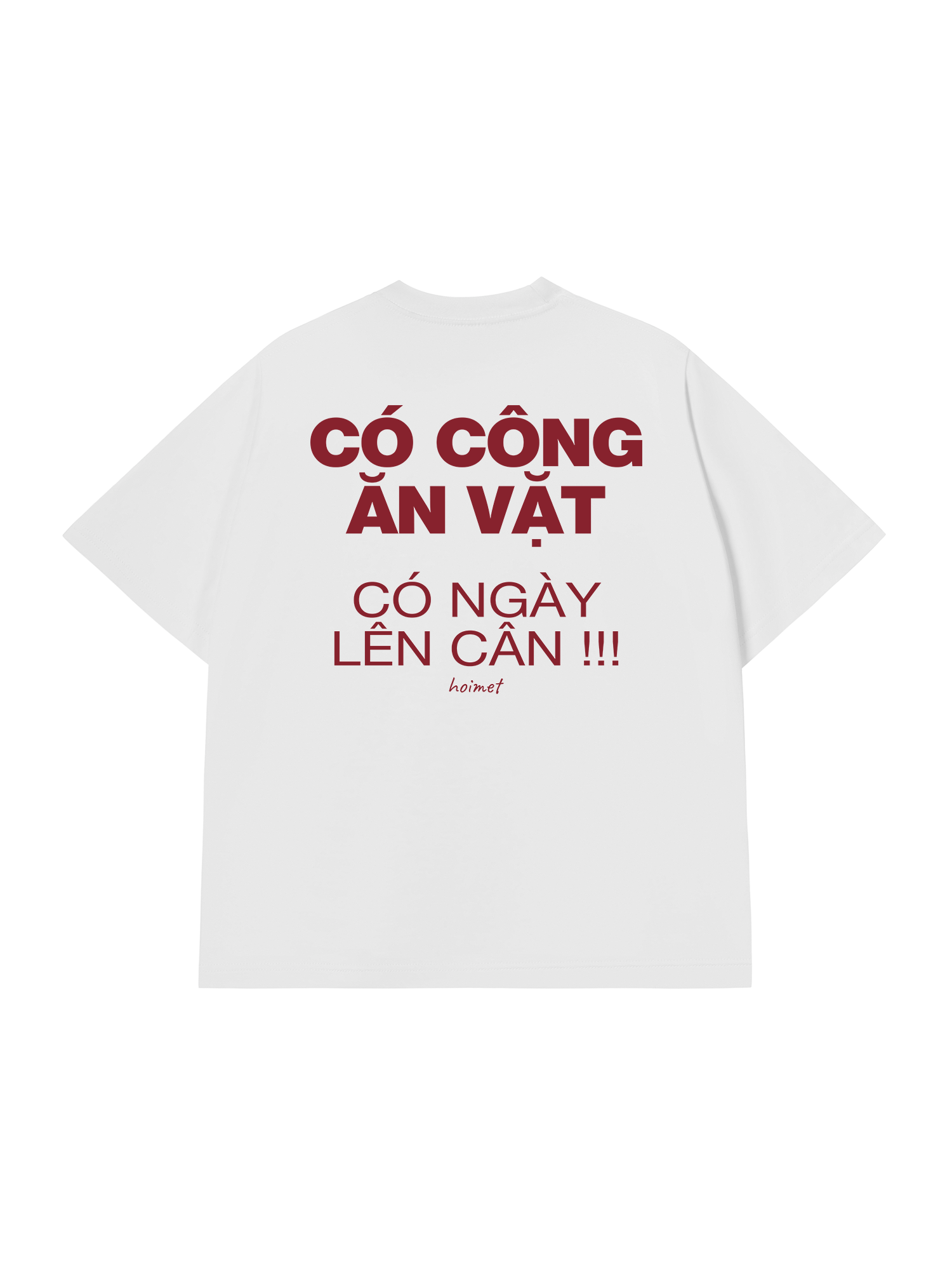 Áo Thun Relaxed Fit Có Công Ăn Vặt