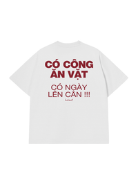 Áo Thun Relaxed Fit Có Công Ăn Vặt