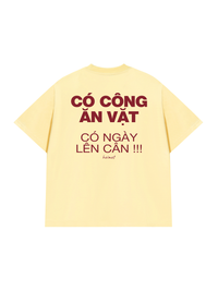 Áo Thun Relaxed Fit Có Công Ăn Vặt