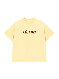 Áo Thun Relaxed Fit Có Lớn