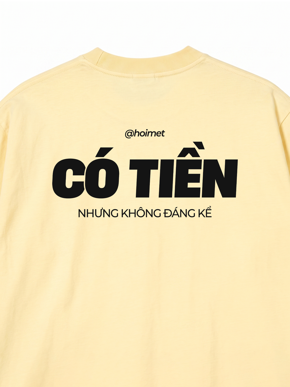 Áo Thun Relaxed Fit Có Tiền