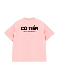 Áo Thun Relaxed Fit Có Tiền Mới Làm Phiền Được Em