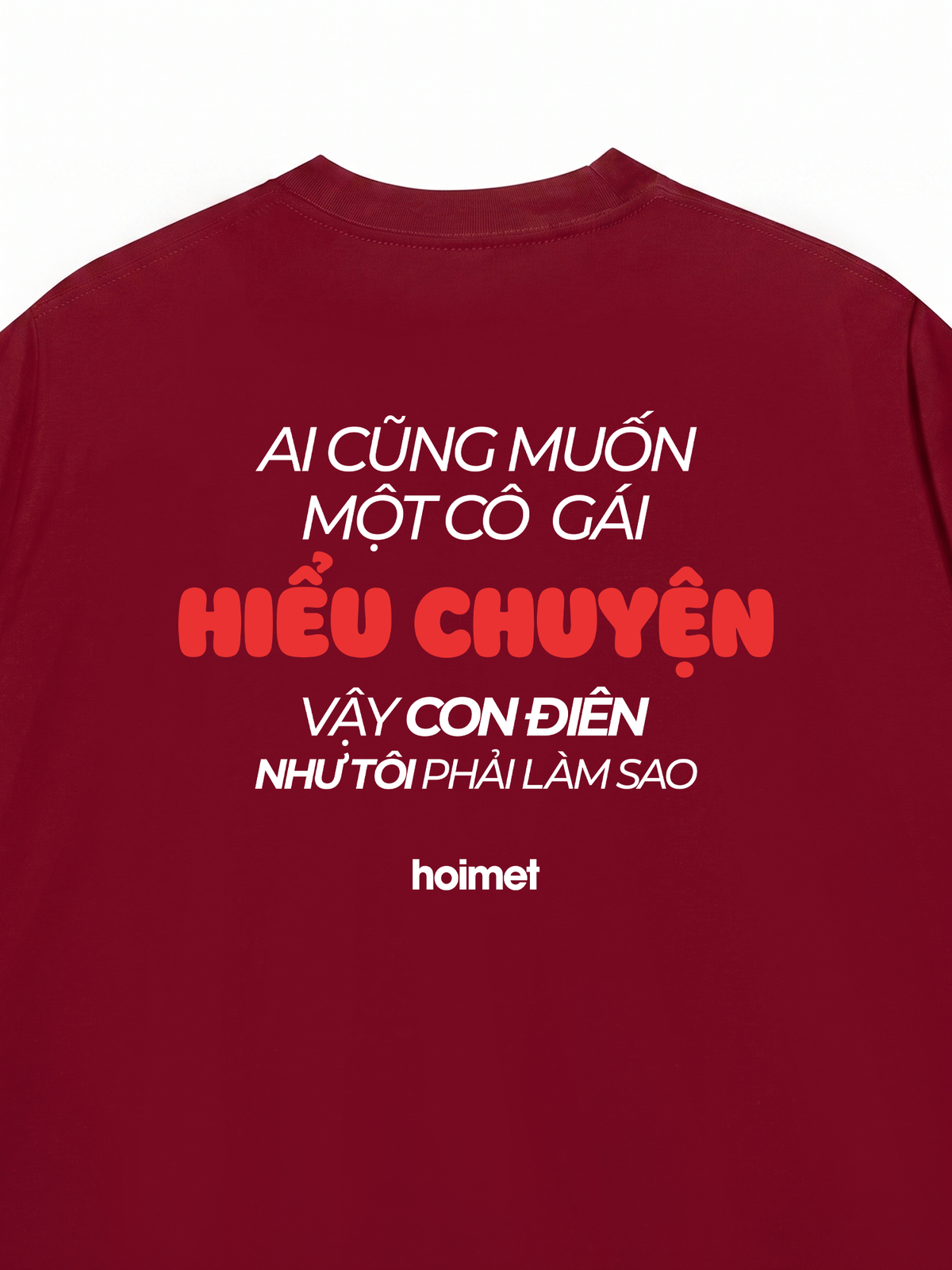 Áo Thun Relaxed Fit Con Điên