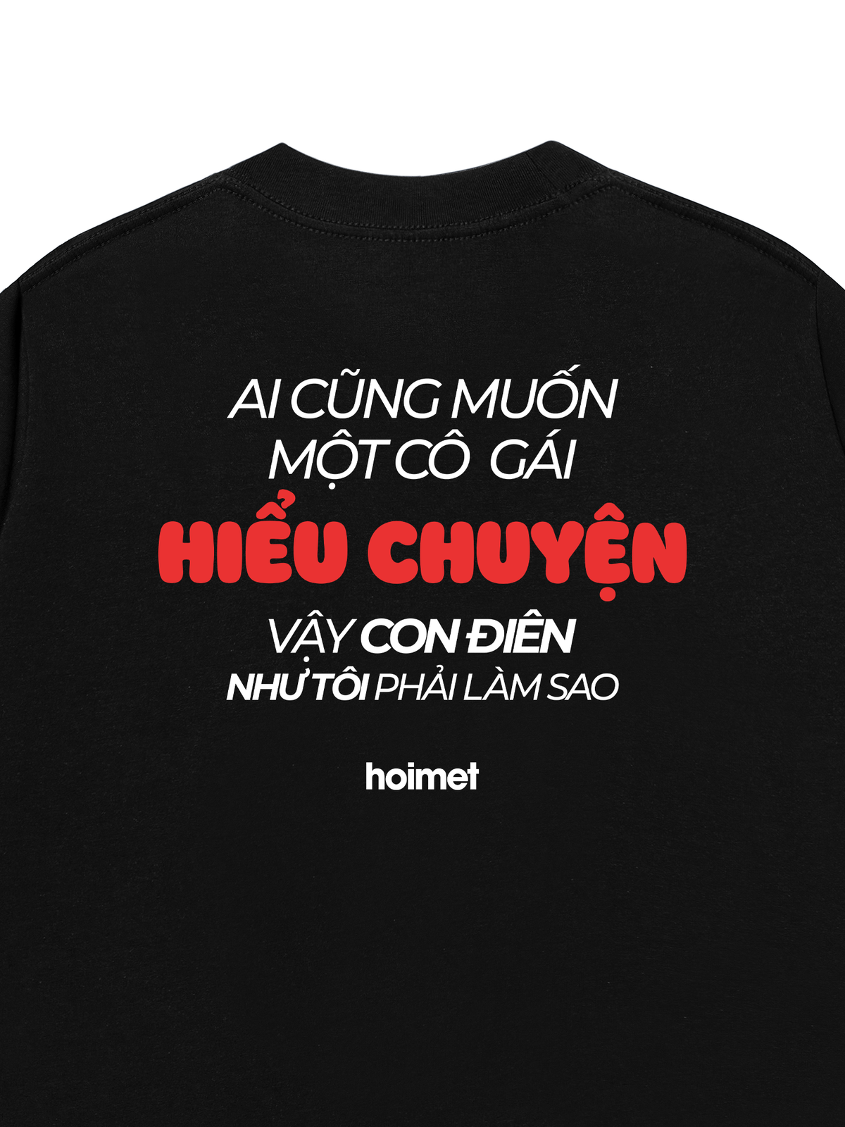 Áo Thun Relaxed Fit Con Điên
