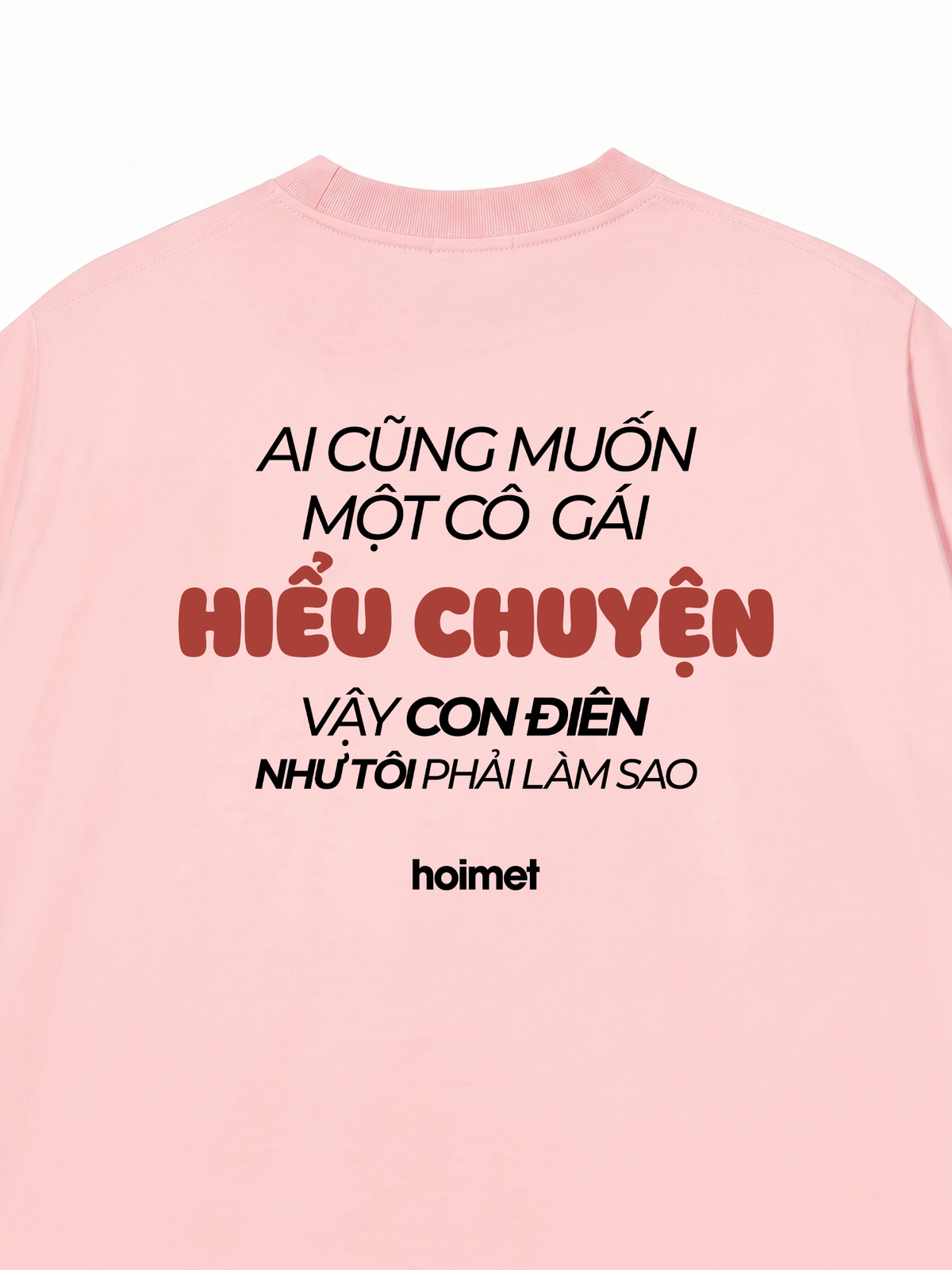 Áo Thun Relaxed Fit Con Điên