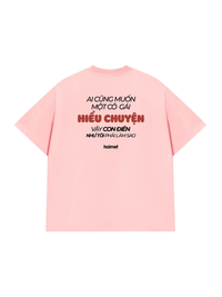Áo Thun Relaxed Fit Con Điên