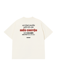 Áo Thun Relaxed Fit Con Điên