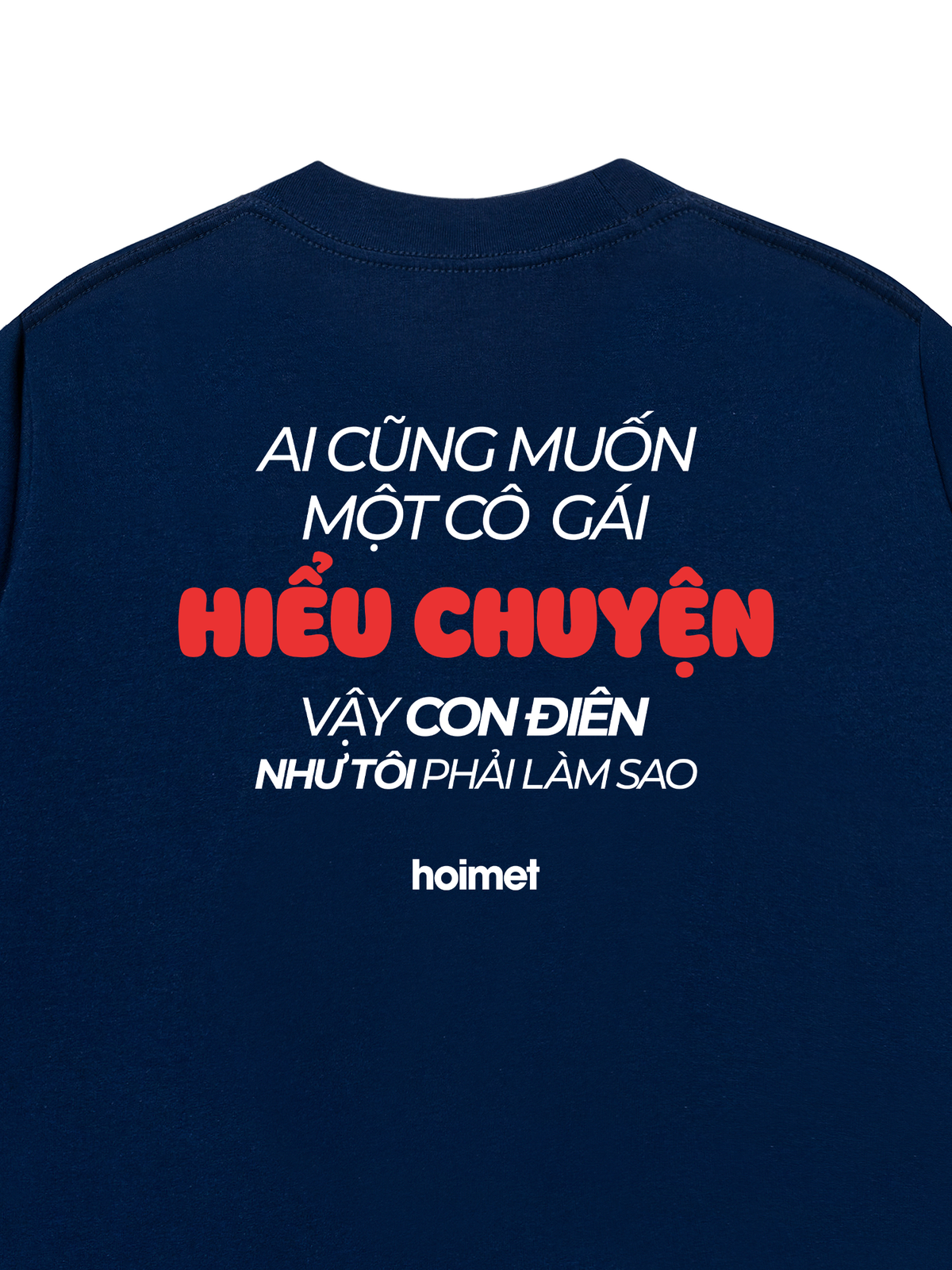 Áo Thun Relaxed Fit Con Điên