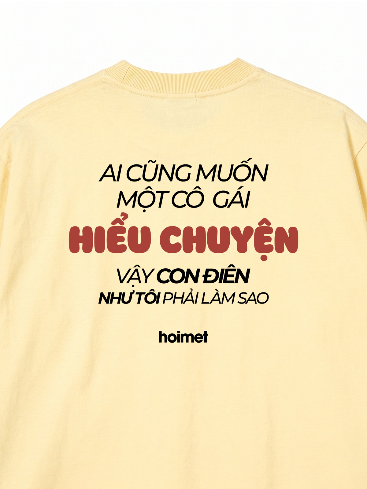Áo Thun Relaxed Fit Con Điên