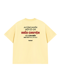 Áo Thun Relaxed Fit Con Điên