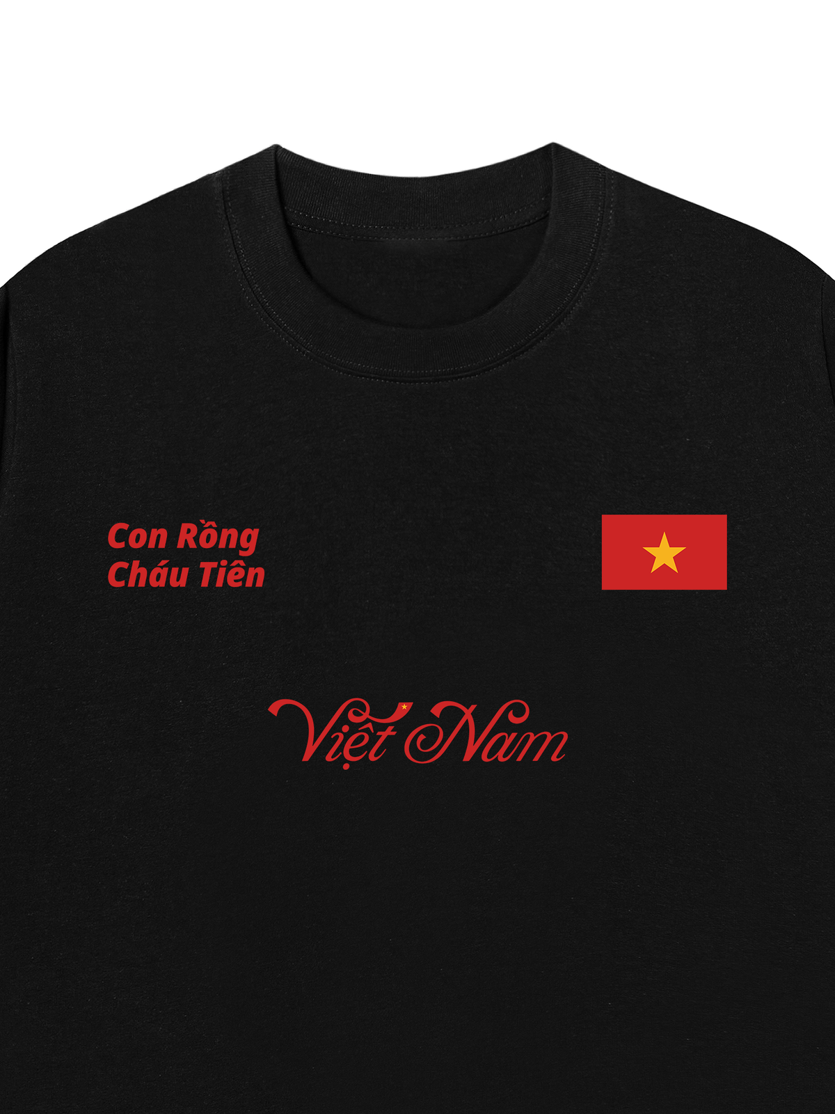 Áo Thun Relaxed Fit Con Rồng Cháu Tiên