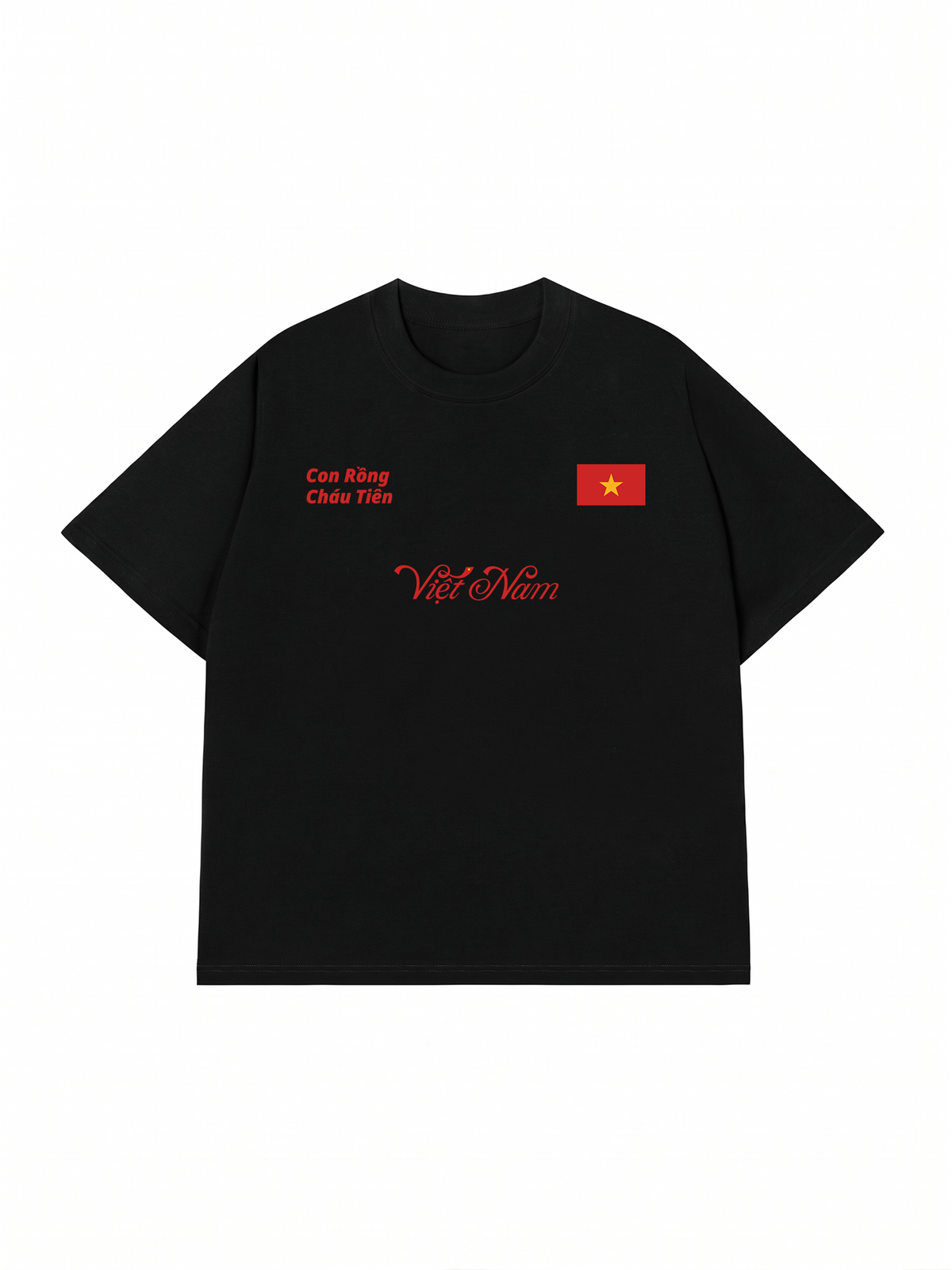 Áo Thun Relaxed Fit Con Rồng Cháu Tiên