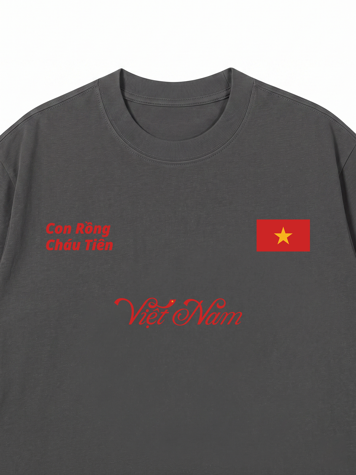 Áo Thun Relaxed Fit Con Rồng Cháu Tiên
