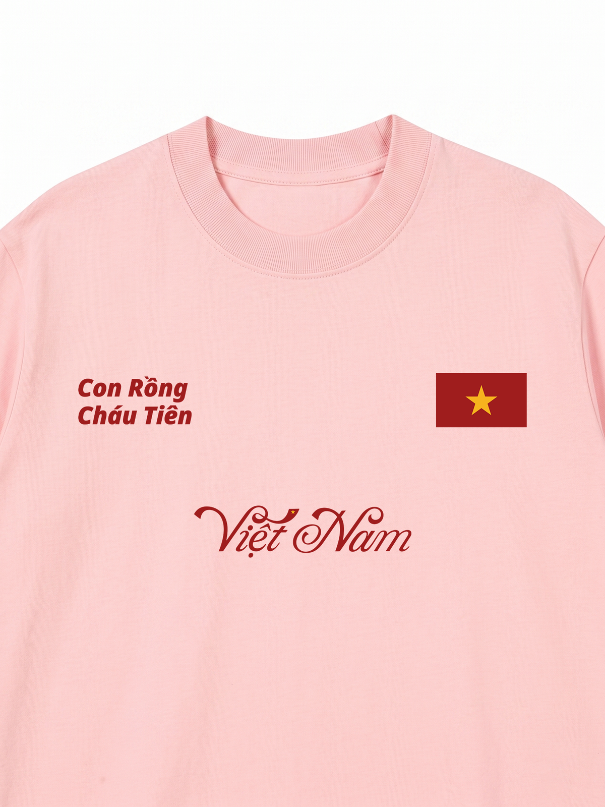 Áo Thun Relaxed Fit Con Rồng Cháu Tiên