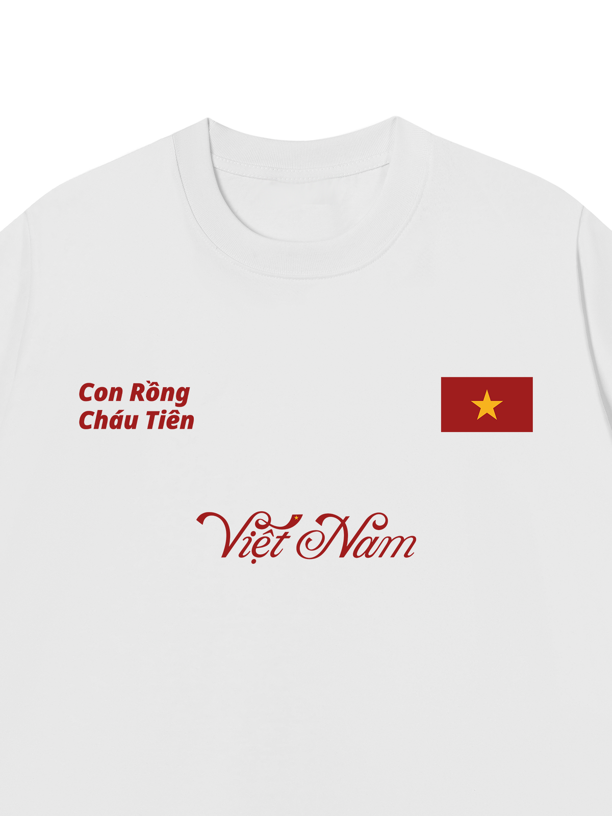 Áo Thun Relaxed Fit Con Rồng Cháu Tiên
