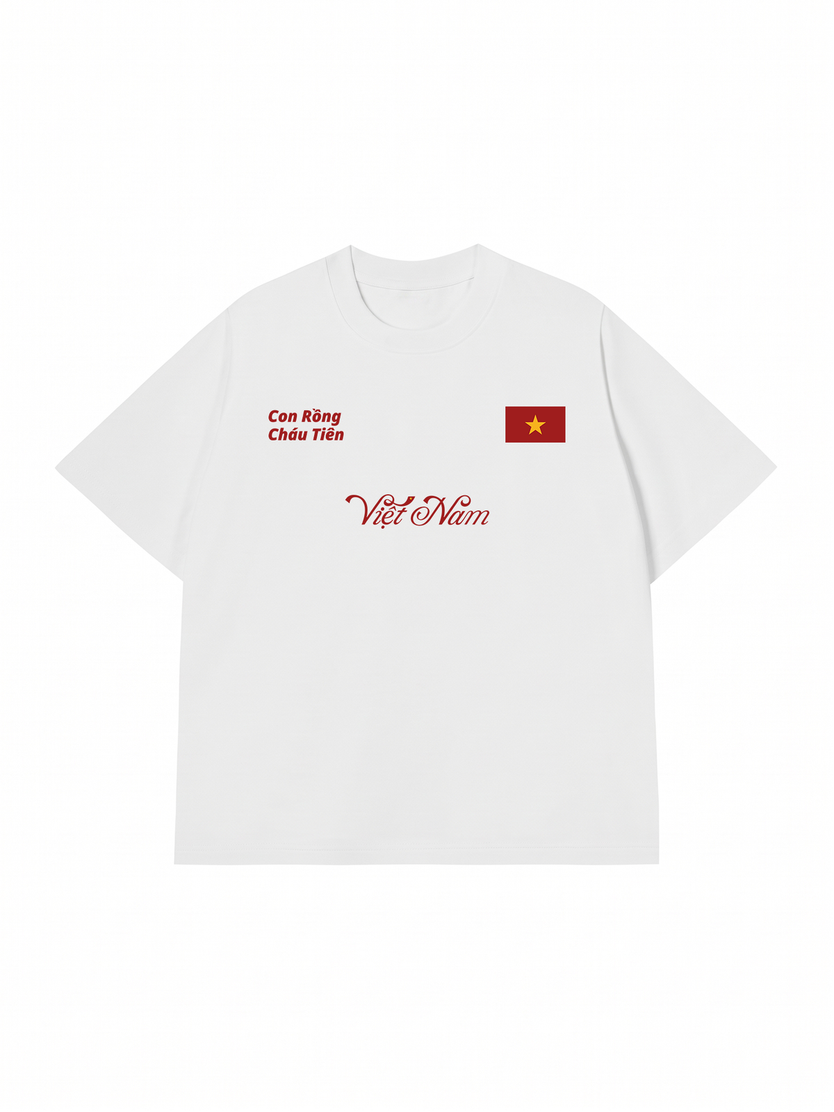 Áo Thun Relaxed Fit Con Rồng Cháu Tiên