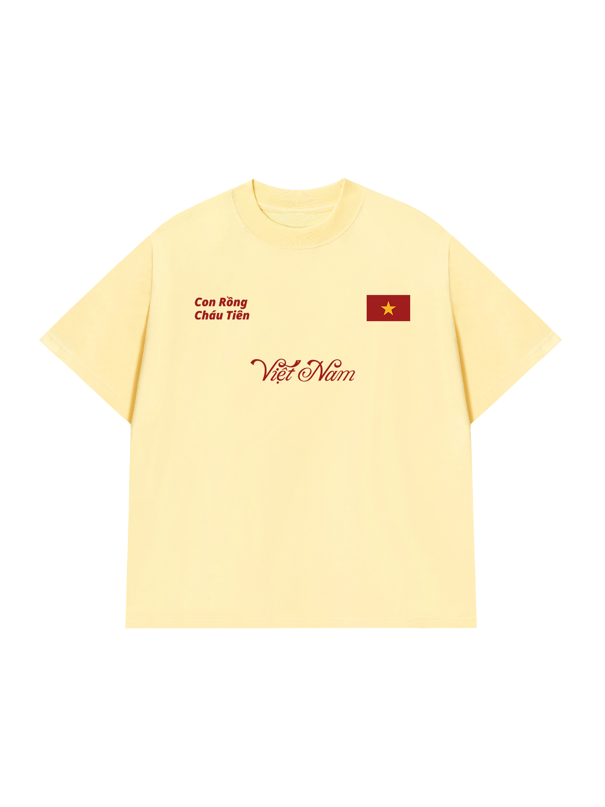 Áo Thun Relaxed Fit Con Rồng Cháu Tiên