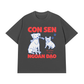 Áo Thun Relaxed Fit Con Sen Ngoan Đạo Chó