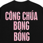 Áo Thun Relaxed Fit Công Chúa Bong Bóng
