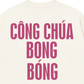 Áo Thun Relaxed Fit Công Chúa Bong Bóng