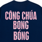 Áo Thun Relaxed Fit Công Chúa Bong Bóng