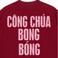 Áo Thun Relaxed Fit Công Chúa Bong Bóng