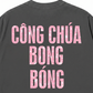 Áo Thun Relaxed Fit Công Chúa Bong Bóng