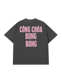 Áo Thun Relaxed Fit Công Chúa Bong Bóng