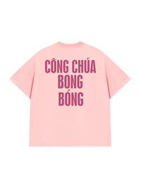 Áo Thun Relaxed Fit Công Chúa Bong Bóng