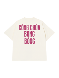 Áo Thun Relaxed Fit Công Chúa Bong Bóng
