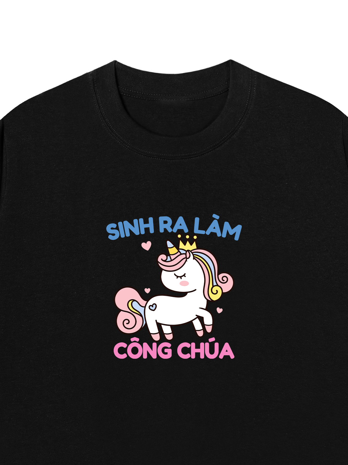 Áo Thun Relaxed Fit Công Chúa Làm Công Ăn Lương