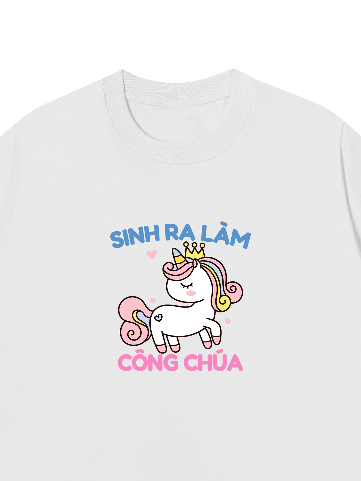 Áo Thun Relaxed Fit Công Chúa Làm Công Ăn Lương